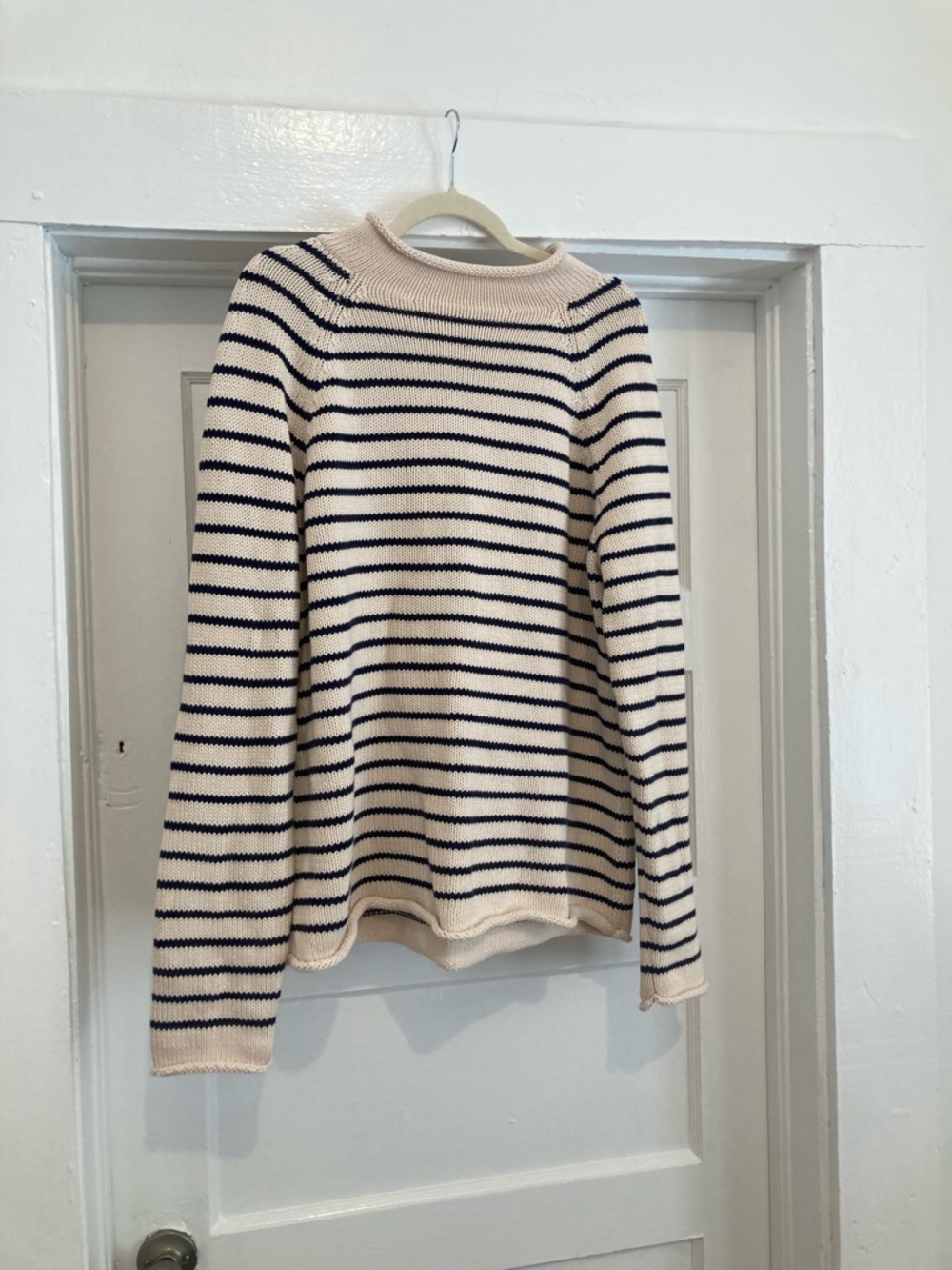 J crew rolled neck sweater
